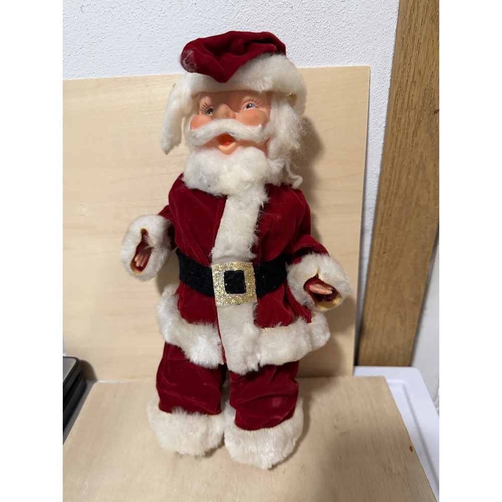 Santa Clause Handmade Dish Soap Figure Vintage Decor Holiday Christmas